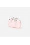  Damen Pink Satin Clutch | Self Portrait Handtaschen