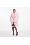 Rosafarbener Shearling-Mantel Rosa – Self Portrait Outerwear Damen