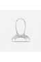  Damen Silber Metallic Gebogene Schultertasche | Self Portrait Handtaschen