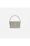  Damen Silber Strass Chainmail Micro Bag | Self Portrait Handtaschen